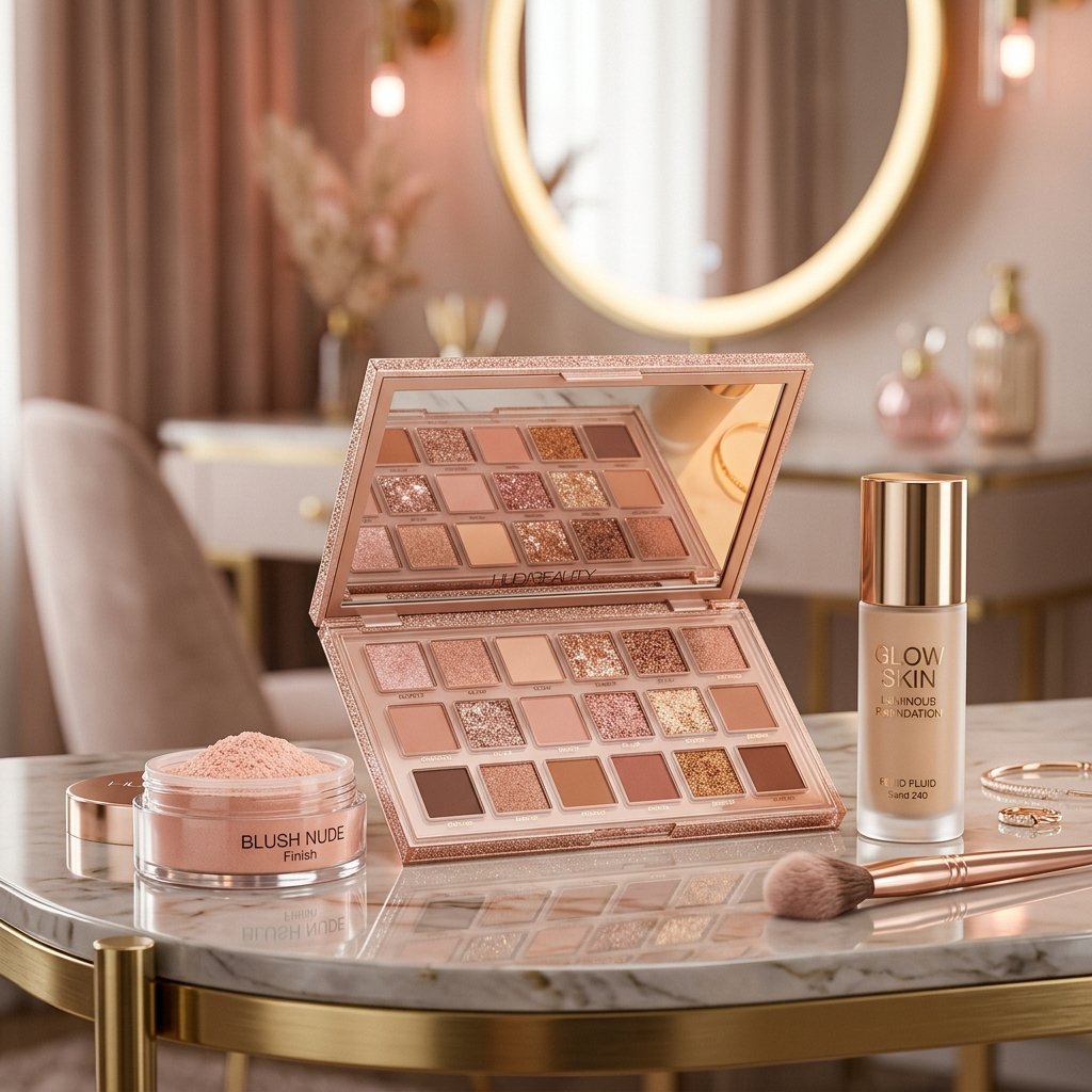 تشكيلة مكياج هدى بيوتي الفاخرة